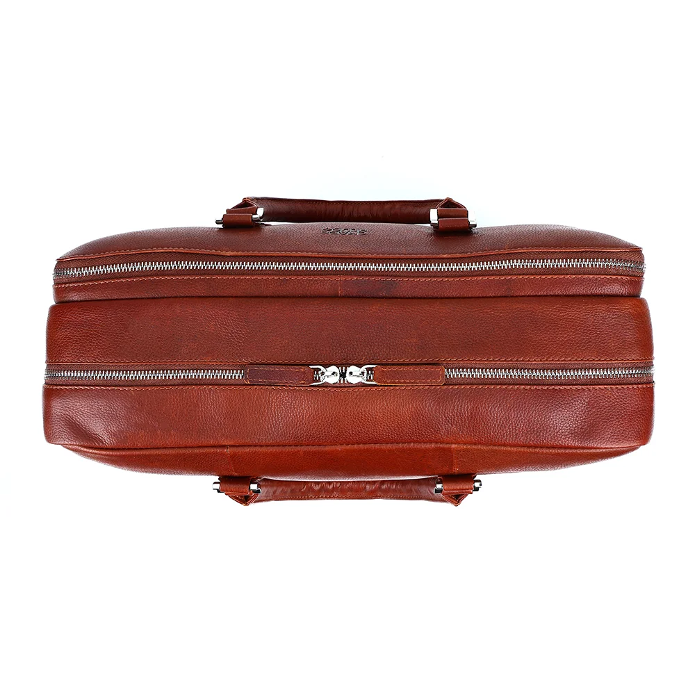 CHASE PLUS Laptop Bag Arcana brown- Oxford