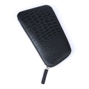 CHASE PLUS Ladies Wallet Orva black Croco 