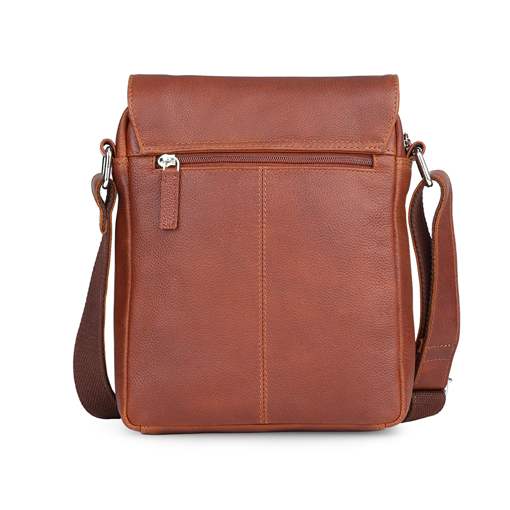 CHASE PLUS Body Bag MetroHide brown - Oxford