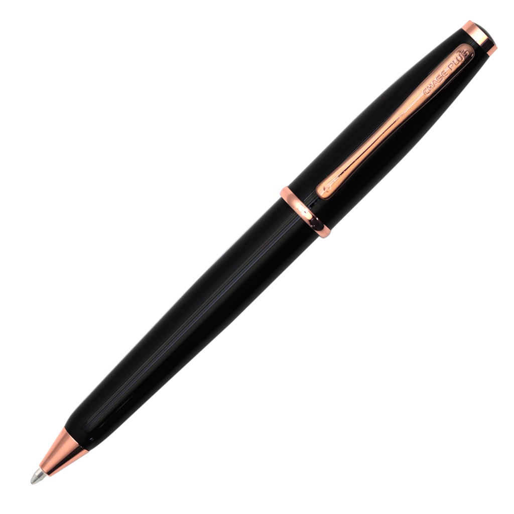 CHASE PLUS Business Gift Set-Glasgow BCH and Lexer Black Rosegold Pen