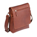 CHASE PLUS Body Bag MetroHide brown - Oxford