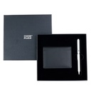 CHASE PLUS Business Gift Set- Premio BCH and Danza Matt Silver Pen