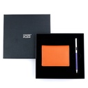 CHASE PLUS Business Gift Set- Bristol BCH and Danza Blue Chrome Pen