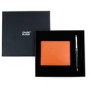 CHASE PLUS Business Gift Set-Bristol Men's Wallet and Lexer Black Pen 
