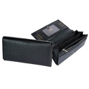 CHASE PLUS Ladies Wallet Fiora black Croco