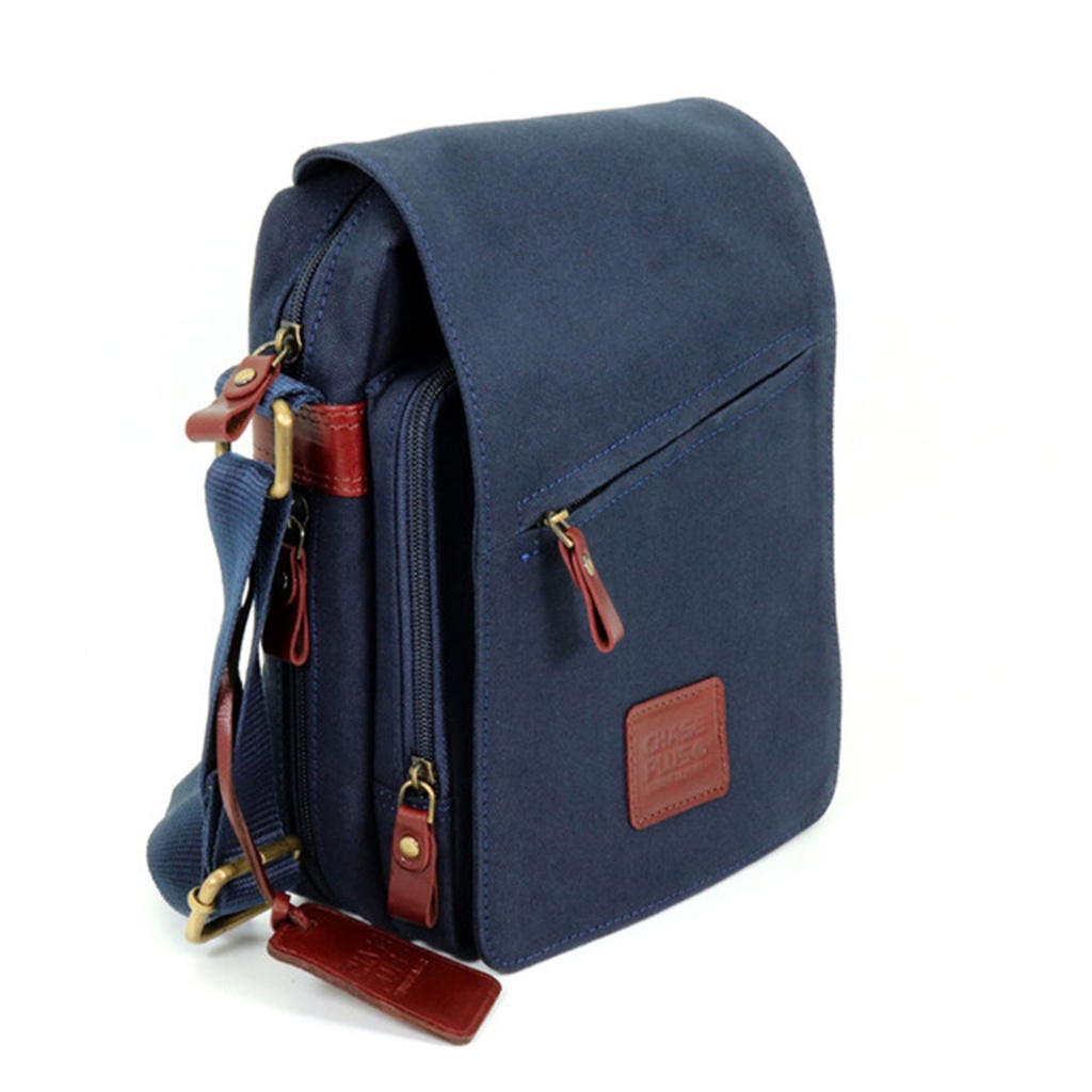 CHASE PLUS Body Bag Zipster blue - Canvo