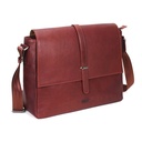 CHASE PLUS Laptop Bag Monarch brown - Oxford