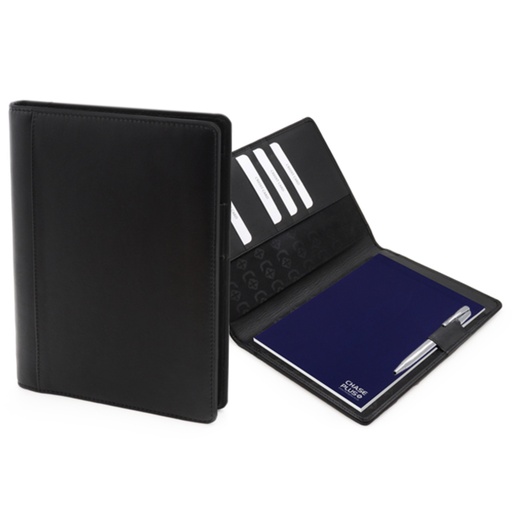[NPBK6090] CHASE PLUS A5 Folder with Notepad & Pen - Premio