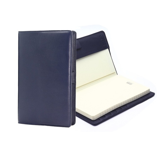 [GNPBL6095] CHASE PLUS Leather Notebook - Capre