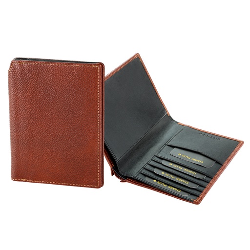 [MVTBR5095] CHASE PLUS Passport Wallet With Agenda Pen- Oxford