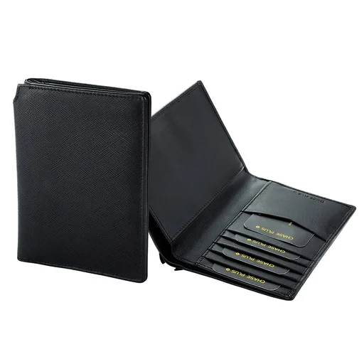 CHASE PLUS Passport Wallet With Agenda Pen - Glasgow