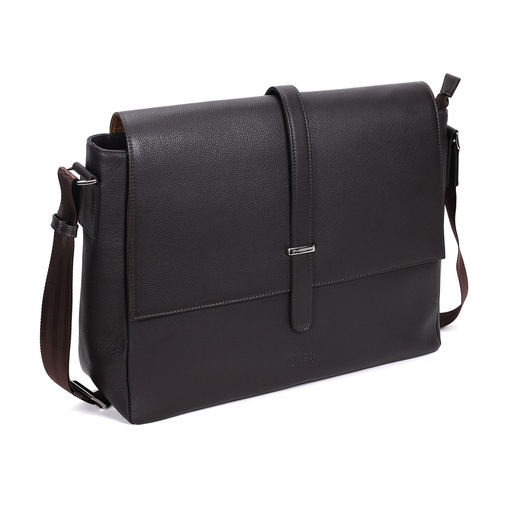 [YDMCBR22050] CHASE PLUS Laptop Bag Monarch cbrown- Domino