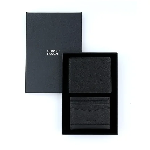 CHASE PLUS Business Gift Set Mens Wallet and Credit Card Holder
