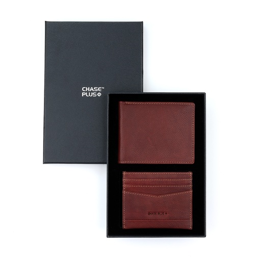 [CMB88904] CHASE PLUS Business Gift Set Mens Wallet and Credit Card Holder