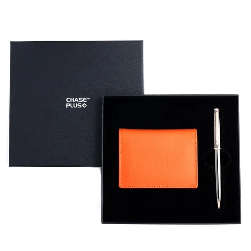 CHASE PLUS Business Gift Set- Bristol BCH and Lexer Gun Metal Pen