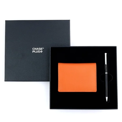 CHASE PLUS Business Gift Set- Bristol BCH and Danza Matt Black Pen
